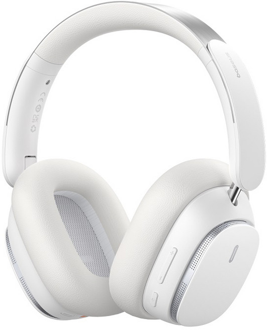 베이스어스 노이즈 캔슬링 무선 헤드폰 Baseus Bowie H1 Pro 문 화이트 80시간 블루투스