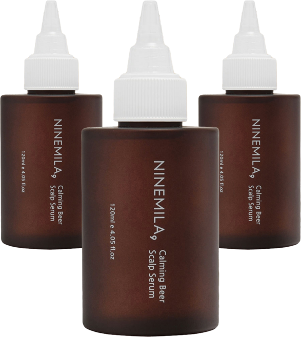 [비건라이프] 나인밀라 카밍비어 두피세럼, 120ml, 3개