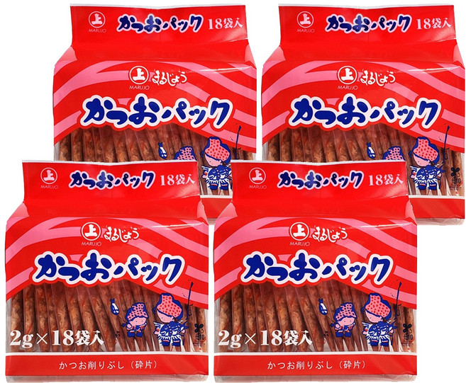 MARUJO 丸上 鰹魚片, 36g, 4袋