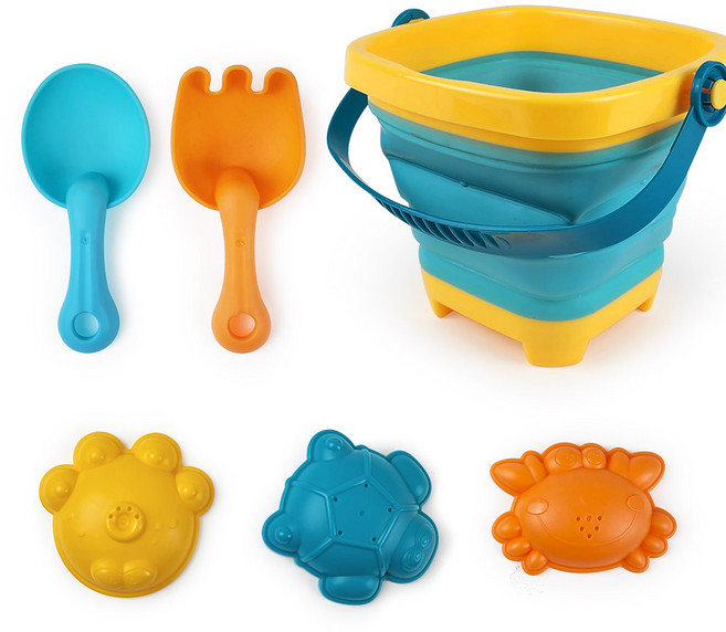 애들랜드 바다친구 모래놀이, 블루, 300g, 1세트