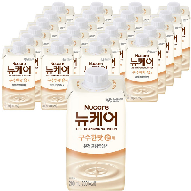 뉴케어 정품 구수한맛 순, 200ml, 24개