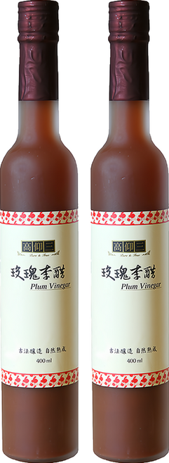 高仰三 玫瑰李醋, 400ml, 2瓶