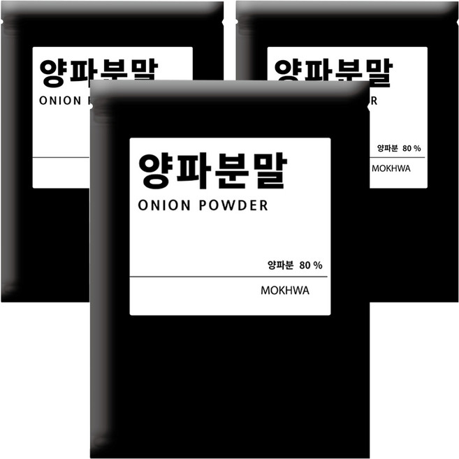 딜리셔스마켓 양파분말 팩, 200g, 3개