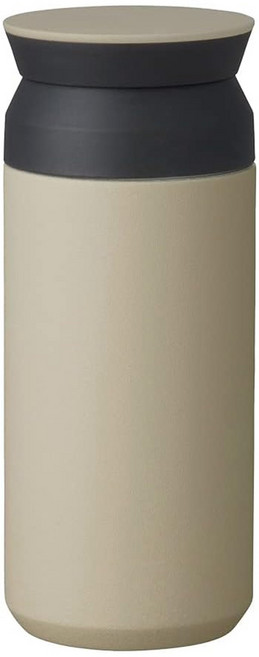 KINTO TRAVEL TUMBLER隨行保溫瓶 17 x 7cm, 象牙灰, 350ml, 1個