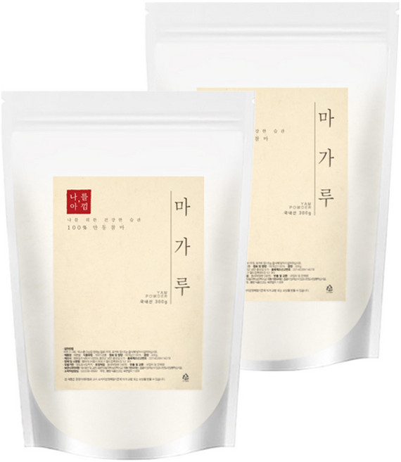 나를아낌 마 분말, 2개, 300g