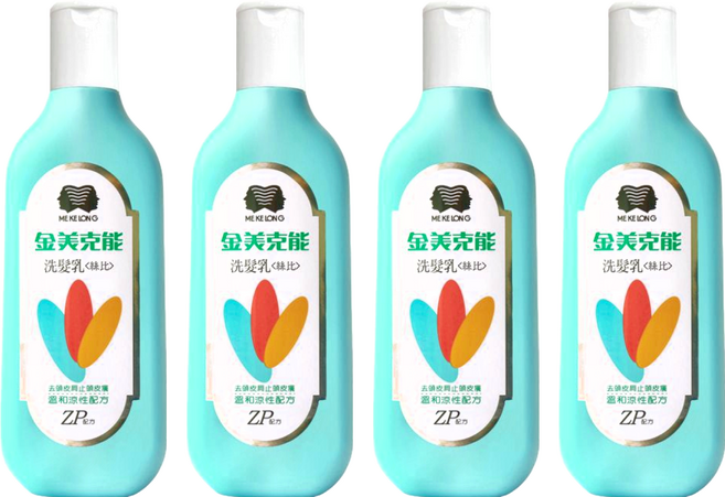 MEKELONG 金美克能 微涼洗髮乳, 400ml, 4瓶