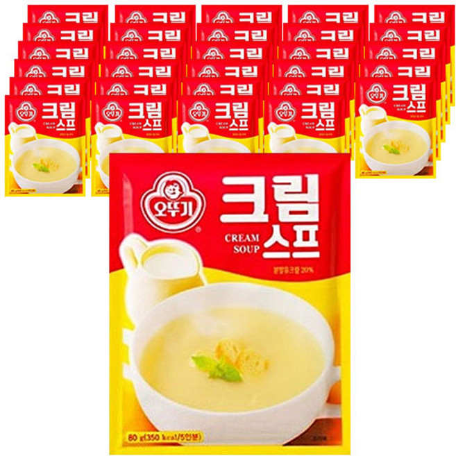 OTOKI 不倒翁 即食奶油濃湯粉, 80g, 60個