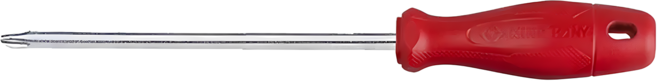 KING TONY 金統立 專業級工具 大型十字起子 KT14110208-E 200mm 2 x 8吋 紅色, 1支