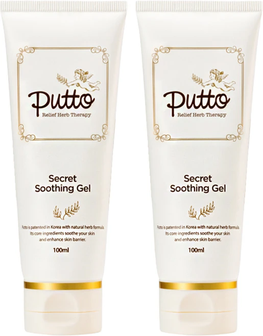 퓨토 시크릿 수딩젤, 2개, 100ml - 쿠팡