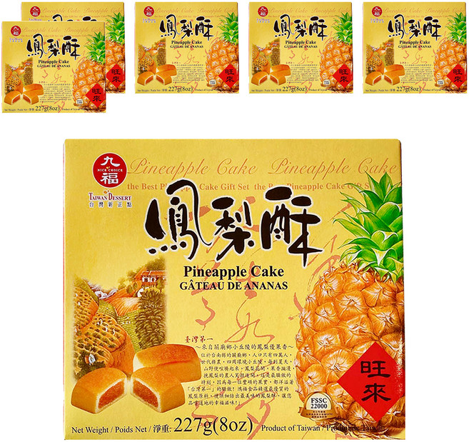 九福 鳳梨酥, 227g, 6盒