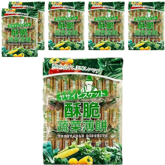 Chiao-E 巧益 酥脆蔬菜薄餅, 270g, 6袋