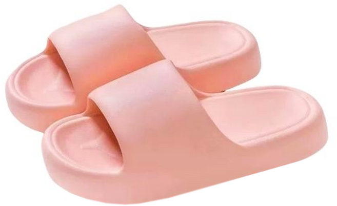 踩屎感拖鞋 4雙, 36~37, 櫻花粉