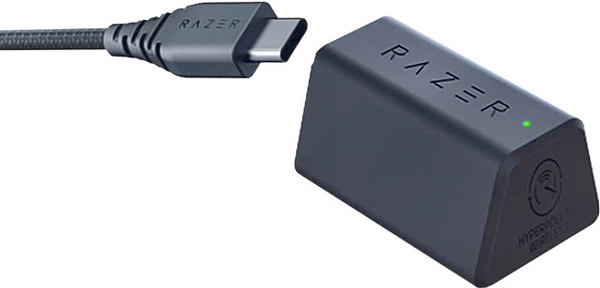 RAZER 雷蛇 HyperPolling 無線傳輸器, R-R-RAZ-HSD001, 黑色, 1條