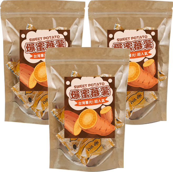 超人氣爆蜜蕃薯, 300g, 3包