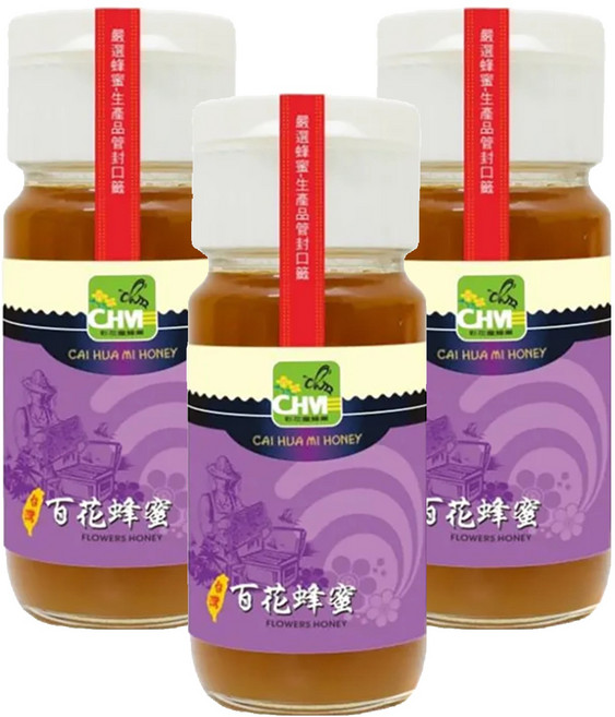 彩花蜜 台灣百花蜂蜜, 700g, 3瓶
