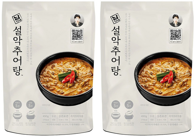 남가네설악추어탕, 450g, 2개