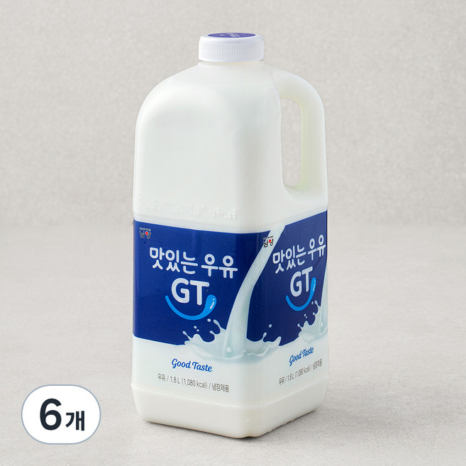 남양유업 맛있는우유 GT, 1.8L, 6개