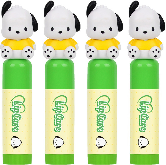 포차코 립케어, 4.5g, 4개