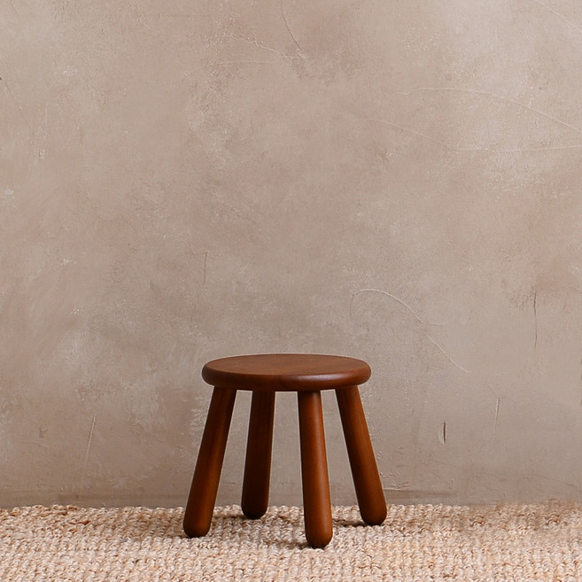 아이코닉하우스 애프터 글로우 스툴 220, 월넛, 1개