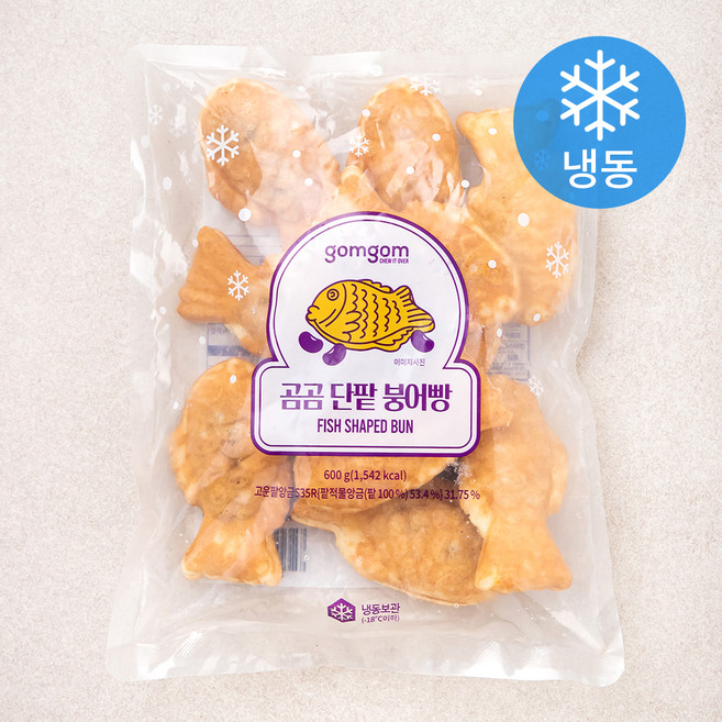 곰곰 단팥 붕어빵, 600g, 1개입, 1개