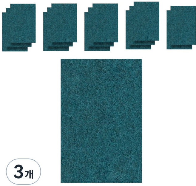 청소해결사 다목적 청수세미, 15개입, 3개