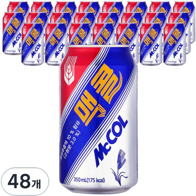 맥콜, 350ml, 48개