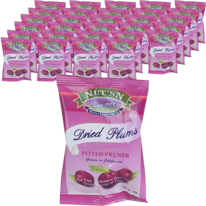 넛츠앤 푸룬파우치, 40g(1개), 60개