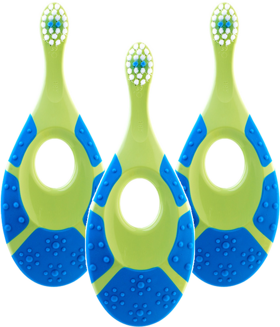 조르단 유아 칫솔 스텝1단계, 랜덤 발송, 1개입, 3개