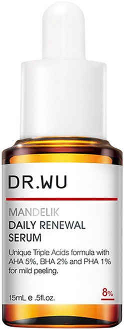 DR.WU 達爾膚 杏仁酸溫和煥膚精華 8%, 15ml, 1瓶