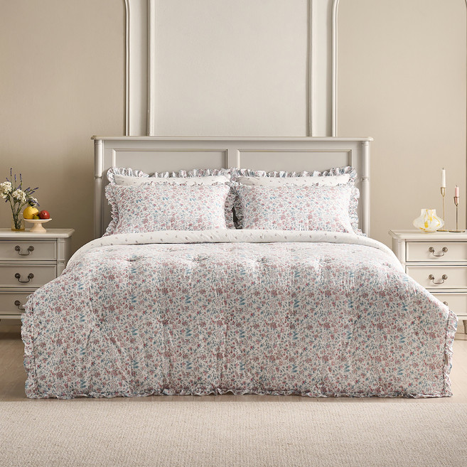 로라애슐리 엘시 60수 아사면 차렵이불