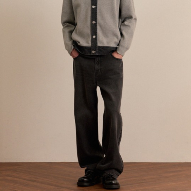 마인드브릿지 남성용 와이드 데님팬츠 MZDP6152