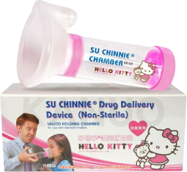 SU CHINNIE 舒喘寧 吸藥輔助器 兒童, 1個