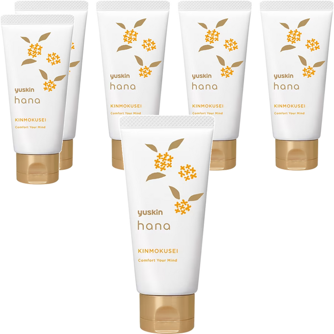 yuskin 悠斯晶 花漾金木犀護手霜, 50g, 6條