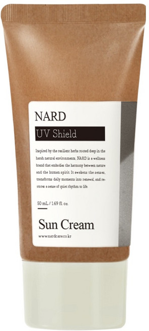 나드 UV 쉴드 선크림 SPF50+ PA++++, 50ml, 1개