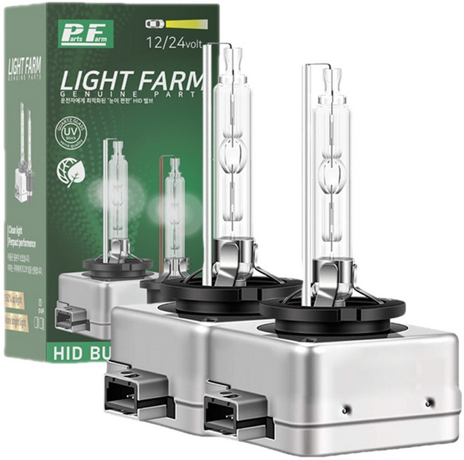 파츠팜 라이트팜 차량용 HID 전구 4300k, 2개, D1S
