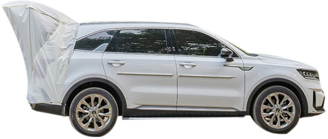 MAYTON Redwild Car-fit 尾門帳篷, 2~4人用, 象牙白