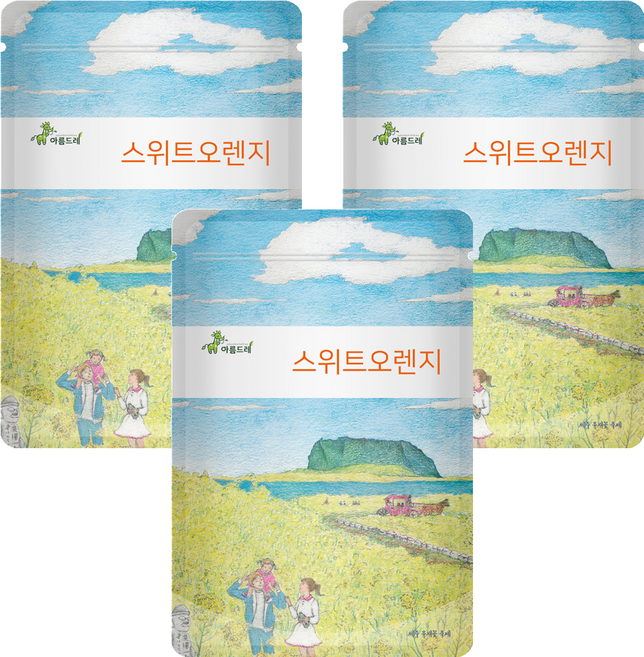 아름드레 삼각 티백 허브 차, 1.5g, 25개입, 3개