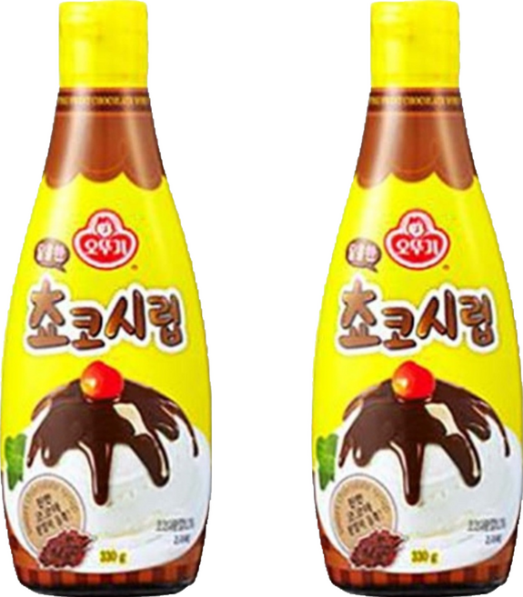 오뚜기 달콤한쵸코시럽, 220g, 2개