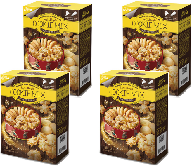 브레드가든 사르르 마법 쿠키 믹스, 330g, 4개