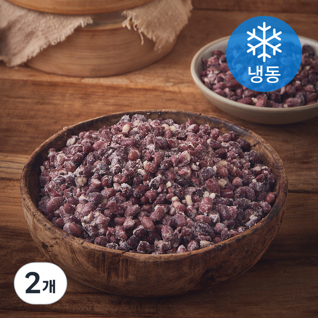 미담라이스 삶은팥 (냉동), 1kg, 2개, 1개입