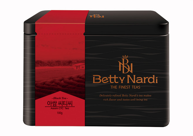 베티나르디_아쌈씨티씨 캔 홍차, 100g, 1개입, 1개