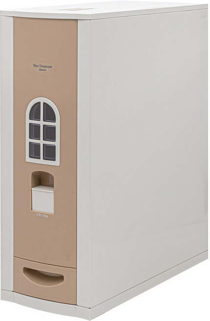 신일산업 라이스 디스펜서, 1개, 라이트브라운
