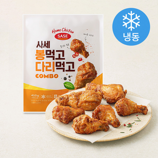 사세 봉 먹고 다리먹고 (냉동), 1개, 410g