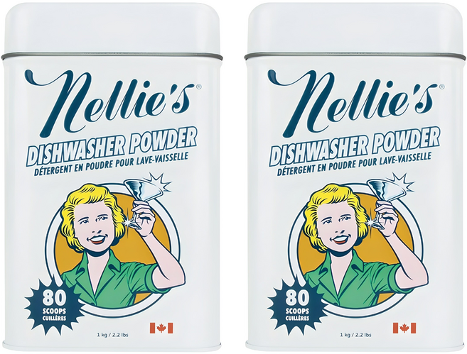 넬리 식기세척기 세제, 1kg, 2개