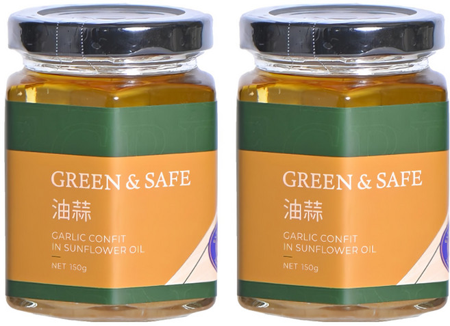 GREEN&SAFE 永豐餘生技 油蒜, 150g, 2罐