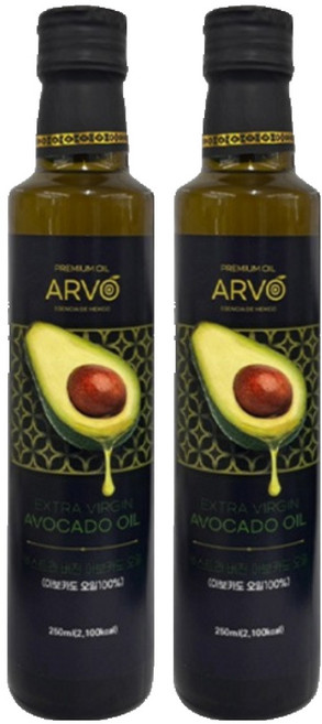 아르보 엑스트라버진 아보카도오일, 250ml, 2개