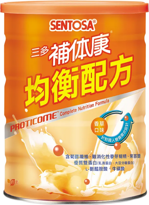 SENTOSA 三多 補体康 均衡配方, 865g, 1罐