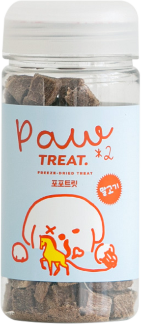 바잇미 반려동물 포포트릿 동결건조 간식, 말고기, 60g, 1개