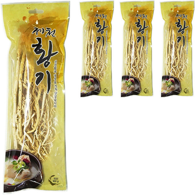 제천황기, 4개, 100g