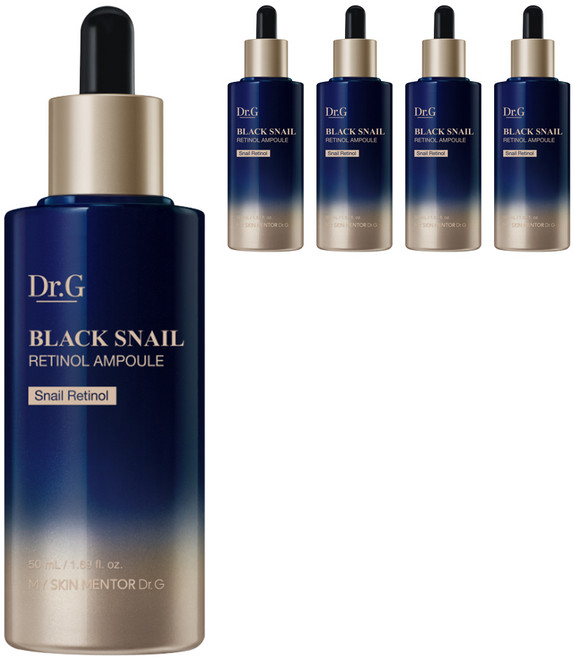 닥터지 블랙 스네일 레티놀 앰플, 50ml, 5개
